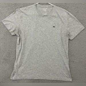 Gray Lacoste T-shirt Men’s Size - X Large ! Preowned USED !